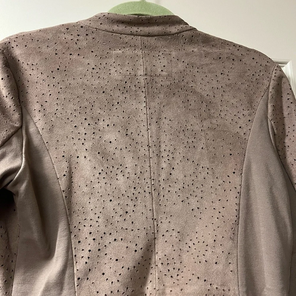 BCBG Max Azria faux suede jacket , size medium - Picture 5 of 5